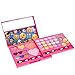 Townley Girl Emoji Sparkly, Shiney Cosmetic Set for Girls, Eye Shadow, Blush, Lip Gloss, applicators and Mirror