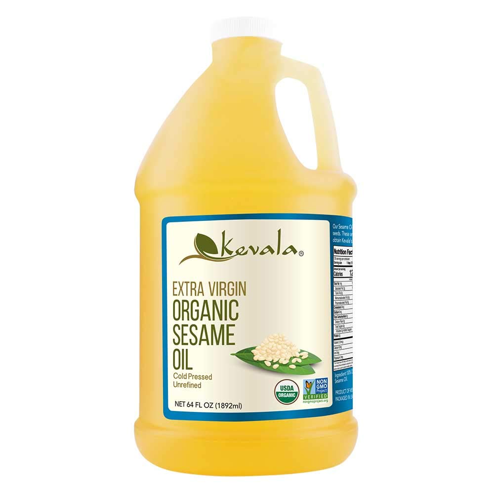 Organic Sesame Oil Kevala 1 2 Gallon Buy Online In United Arab