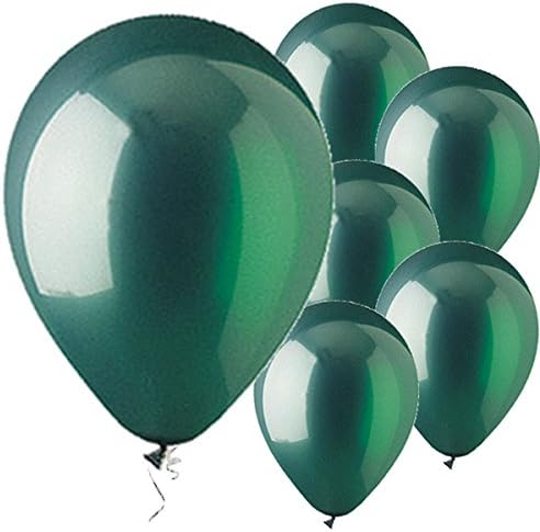 Emerald Green Crystal Latex Balloons 12" inch BULK 24/pkg st patricks day party and more
