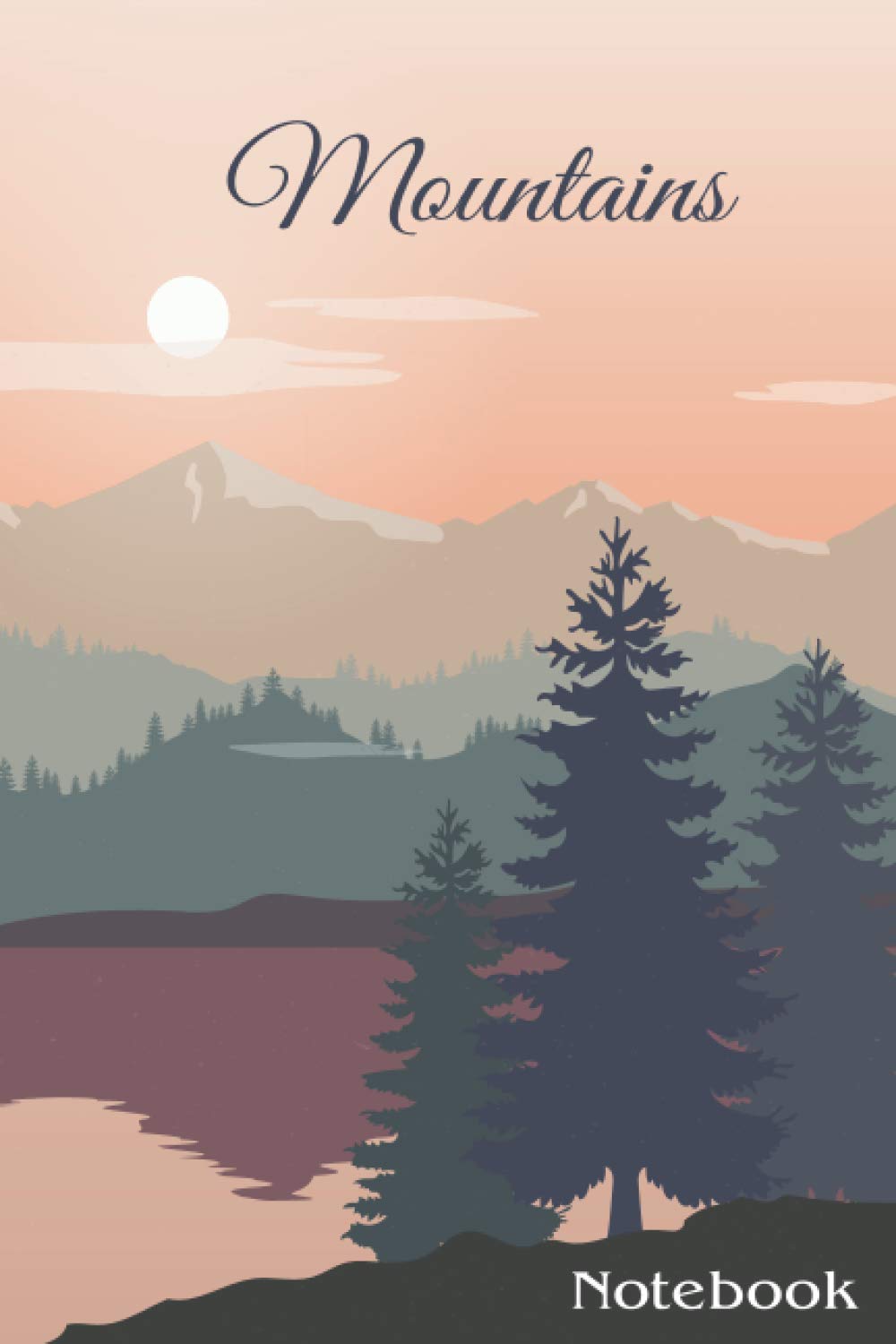 Mountain: Notebook, Journal, (6"X9"), 100 pages
