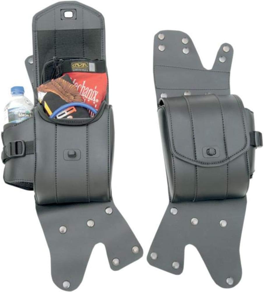 Saddlemen 3501-0715 Cruis'n Deluxe Saddlebag Guard Set: Automotive