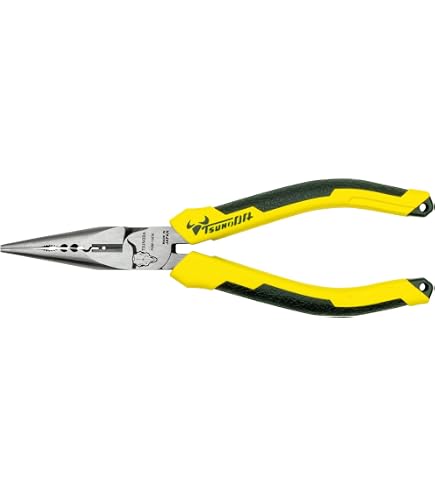Tsunoda PR-150TG High-Leverage Needle Nose Pliers (6-Inch