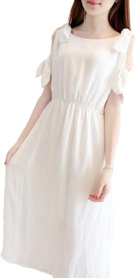 Amazon Co Jp エリーラ Eriira 清楚 な ロング ワンピース 肩出し リボン スイート ロング ギンガム チェック お出かけ デート 3 Xl サイズ 服 ファッション小物