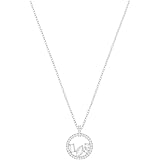 SWAROVSKI Rhodium Plated North Necklace 