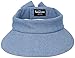 Simplicity Golf Visors Women UV Protection Wide Brim Beach Sun Hat,Denim Blue
