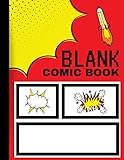 Blank Comic Book: Create Your Own Comics by Creative Kid