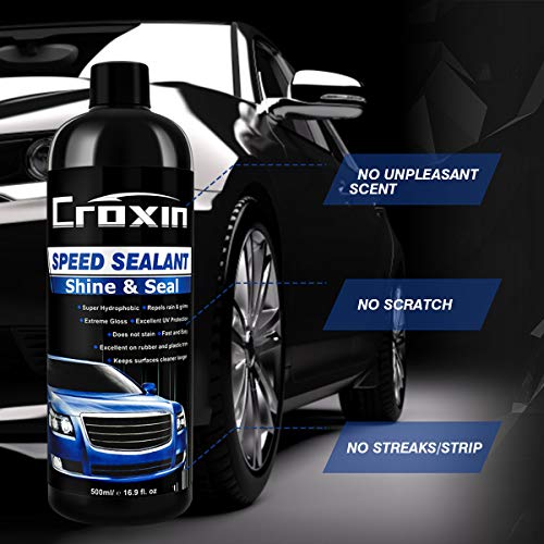 Car Paint Sealant Hybrid Ceramic Coat Polish Wax and Sealer Kit