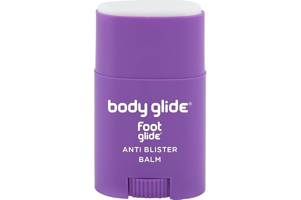 Body Glide Foot Glide Anti Blister Balm | blister prevention for heels, shoes, cleats, boots, socks, and sandals | Use on toes, heel, ankle, arch, sole and ball of foot | 0.8oz