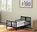 Storkcraft Mission Ridge Toddler Bed Espresso, Fits Standard-Size Toddler Mattress (Not Included), Guardrail on Both Sides, Meets or Exceeds all Federal Safety Standards, Pine & Composite Construction