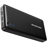 Power Pack RAVPower 26800mAh Power Bank 3-Port 5.5A iSmart Output Portable Phone Charger Battery Pack for Mobile Phones, Tablets and More