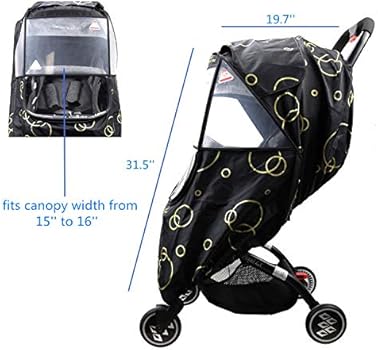 universal stroller weather shield