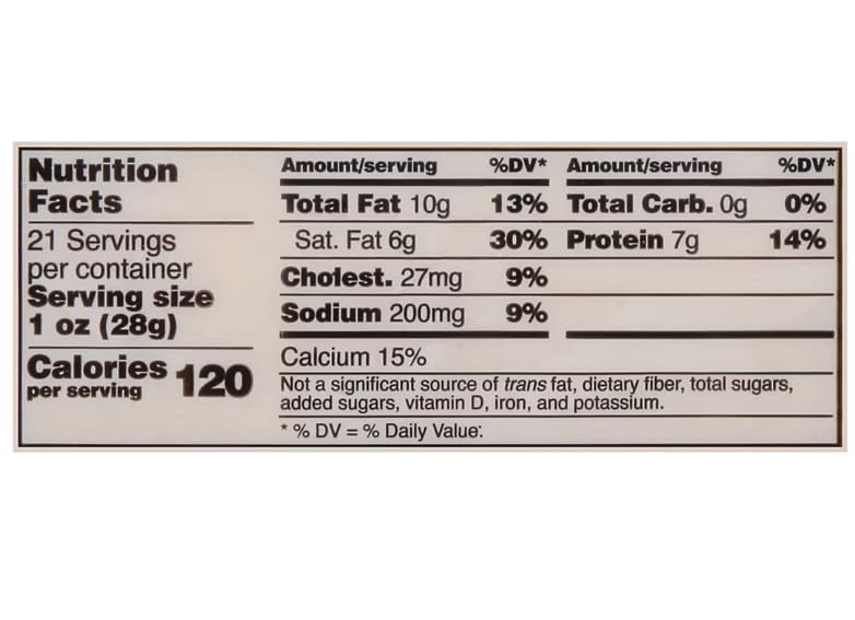Kerrygold Reserve Cheddar Cheese - Extra-Aged 1 Year Sharp Flavor, Grass-Fed Irish Milk, 1.32 lbs