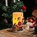 GiveU Santa Claus Flameless LED Timer Battery Operated Candle for Christmas Decoration, 6