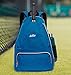 LISH Game Point Tennis Backpack w/ Shoe Compartment - Racket Holder Equipment Bag for Tennis, Racquetball, Squash