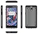 TUDIA OnePlus 3T / OnePlus 3 Case, OMNIX [Heavy Duty] Hybrid [Full-Body] Case with Front Cover and Built-in Screen Protector/Impact Resistant Bumpers for OnePlus 3T, OnePlus 3 (Metallic Slate)