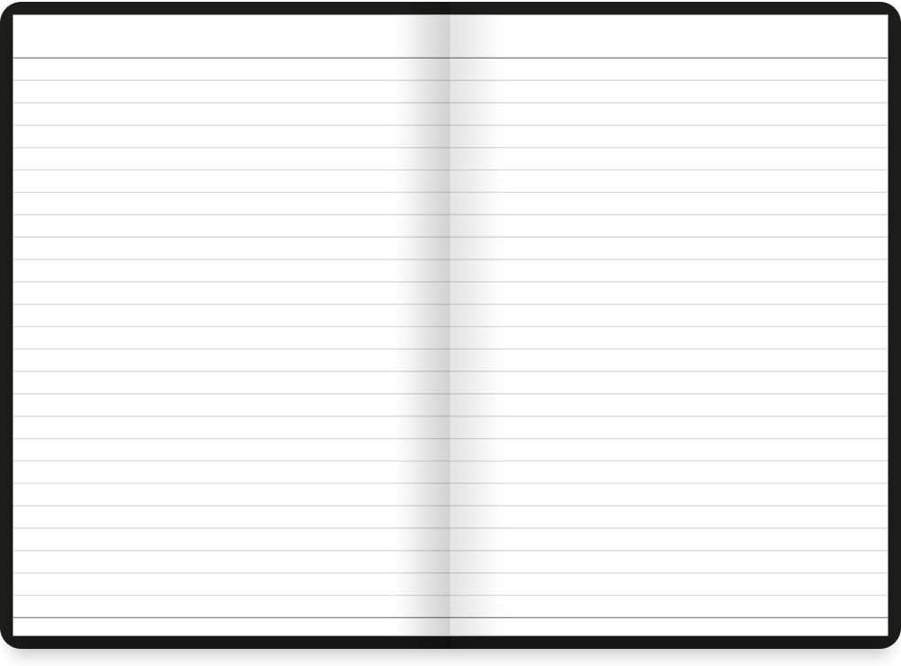 Letts Dazzle A5 Notebook Black - Image 3