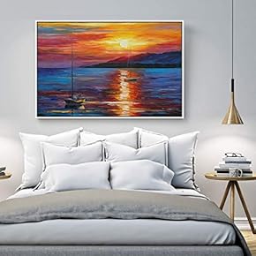 Floating Framed for Living Room Bedroom Scenery for