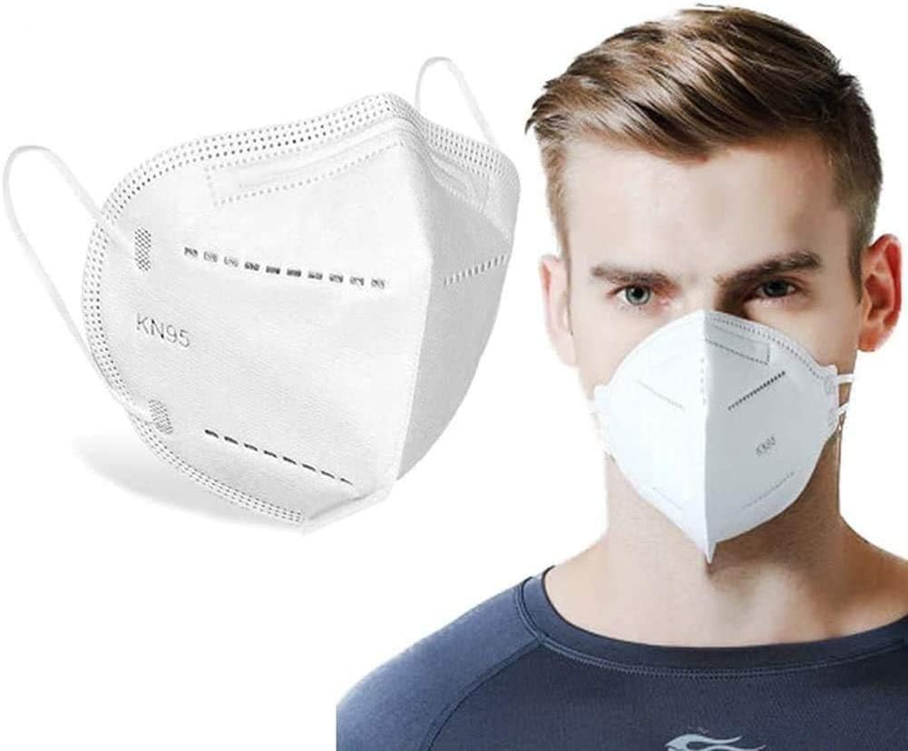 HJHY White N-9-5 Mäsc with 5 Layer MÁSC (One Pack)