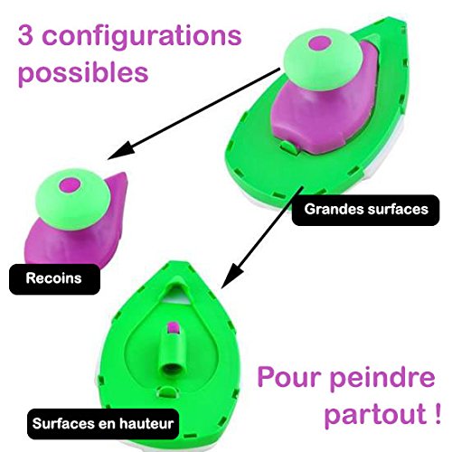 Bandejas Kit de Pintura Profesional precisa sin escoria Brush n Paint