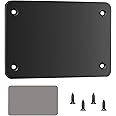 INSEETECH Metal Mounting Plate for Magnetic Wireless Backup Camera, 4.6"x3.1" Metal Base with 2mm Edge, Screw & Double-Sided