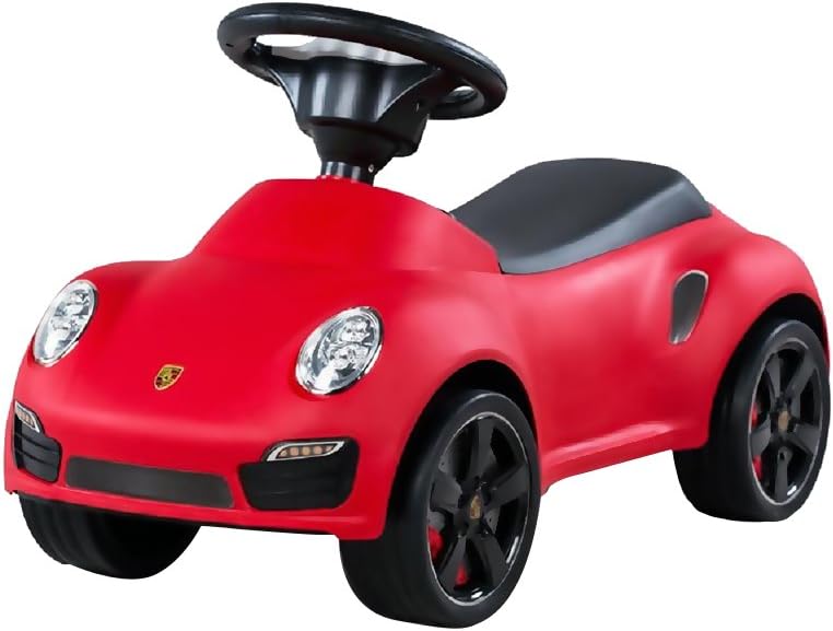 Best Ride On Cars Porsche Turbo Push Car, Red