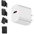 USB Wall Charger Block 12W, USB Charging Block for Heated Gloves Batteries, 5V/2.4A Power Adapter for Heated Slippers Battery, Heated Socks Batteries, Plug for Heated Vest Gilet Power Bank