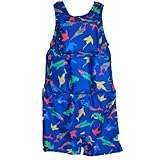 Boys Floating Bathing Suit Flotation Swimsuit X-small, Small, Medium, Large Sharks & Frogs Style (Sharks, XS (20-30 lbs))