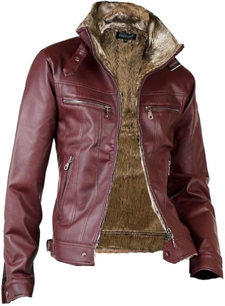 Amazon ミリタリージャケット メンズ 裏ボア ライダースジャケット 革ジャン 冬 フェイクレザー ブルゾン ボア ファ 04 コート ジャケット 通販