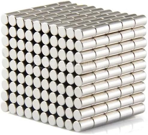 Photo 1 of 150 Pieces 3x5.6mm Small Fridge Magnets for Crafts Refrigerator Whiteboard Kitchen Office Magnet