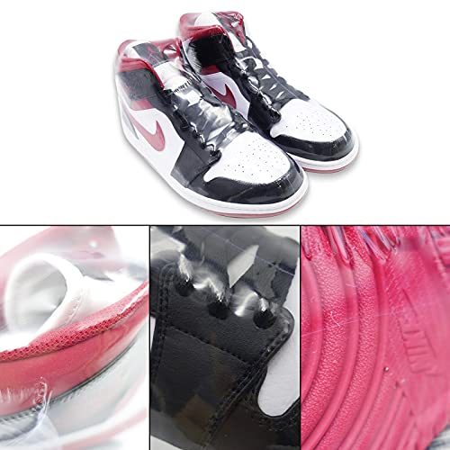 100 Pcs Shoe Shrink Wrap Bags, 16x11 inches Sneaker Shrink Wraps Fits
