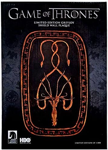 Amazon Com Dark Horse Comics Game Of Thrones Greyjoy Shield Wall