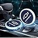monochef Auto sport 2PCS LED Cup Holder Mat Pad Coaster with USB Rechargeable Interior Decoration Light for Chevrolet Accessory