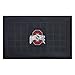 FANMATS - 11395 NCAA Ohio State University Buckeyes Vinyl Door Mat Black 19