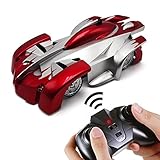 eMart Tipmant Children Mini Radio Remote Control Car Kids Electric Toy RC Vehicle Drive on the Wall  for Kids - Red  