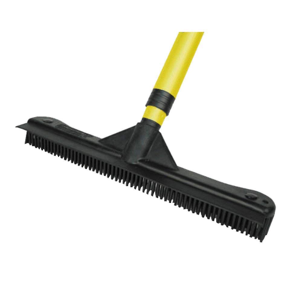 Dutch Rubber Broom 12" Head 12 Inches Rubber Broom Head Only Fits Any