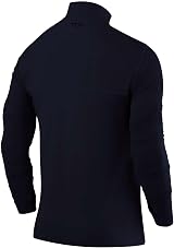 TCA Fusion Long Sleeve Top Men Navy Blazer S 1/4 Zip Running Golf Gym view 4