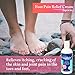 Topricin Foot Pain Relief Cream - Natural and Odor-Free Moisturizing Cream (16 oz. Bottle)