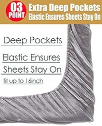 Jepson Soft Fur Velour Flannel Bed Sheets