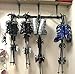 StoreYourBoard Lone Peak Ski Storage Rack, Wall Mount Organizer Holds 5 Pairs of Skis and Poles, Supports 300 lbs, 46 in x 8 in x 3.5 in