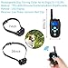PetExpert Dog Shock Collar with Leather Lanyard Remote 330yd Waterproof Rechargeable Dog Training Collar Electric Collar with Beep Vibration Shock&LED Light Dog Bark Collar for All Dogs(10Lbs-100Lbs)