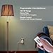 Dewenwils Indoor Wireless Remote Control Outlet, Electrical Plug in Remote Light Switch Kit, 15 AMP Heavy Duty, 100' RF Range, Compact Side Plug (Programmable Learning Code, 3 Outlets)