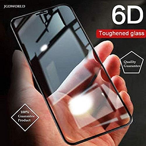 Dashmesh Shopping® (6D Tempered Glass) (Black) Full Body Glue (Edge to Edge) Screen Protector Guard for Honor 9 Lite