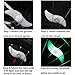 Homai Bike Wheel Light Bicycle Spoke LED Neon Lights Waterproof Tyre Wire Safety Alarm Lamp (Multi-Color) (Pack of 8)