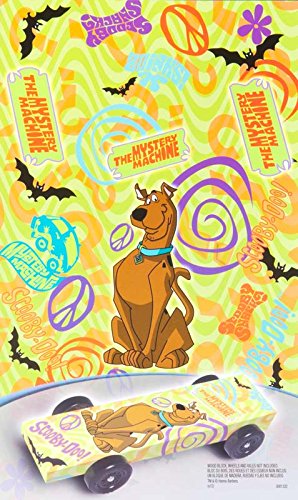 Revell Pinewood Derby Scooby-Doo Car Wrap Decal