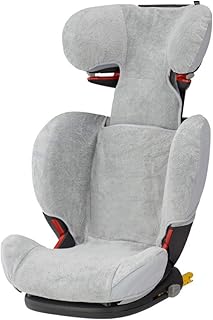 Maxi-Cosi 2499790110 Maxi-Cosi Sommerbezug, passend für Rodifix AP Kindersitz, Schonbezug Autositz, Bezug für die warmen Sommertage, Fresh Grey (passt nicht auf RODI SPS), grau