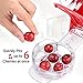 Ordekcity Cherry Pitter Tool Cherry Remover - 6 Cherries