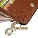 YALUXE Women's RFID Blocking Genuine Leather Multi Card Organizer Wallet with Zipper Pocket