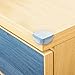 Baby Safety Magnetic Cabinet Lock Kit w/ Corner Guard: Child Security is Now Easy! 4 Babyproof No Drill Locks for Kitchen & Bedroom Cabinets, Drawers & Doors. Toddler Proofing Tool For Drawer & Door