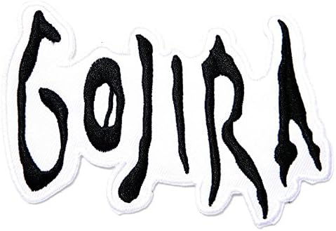 GOJIRA Heavy Metal Music Band Logo T shirts MG25 Sew Iron on Patches Embroidered Sign Costum