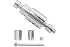 Shengsenfu Motorcycle Bar End Mounting Screw Set Universal 13mm-24mm Handlebar Expansion Screws,7/8'' Handle Bar Grip End Cap